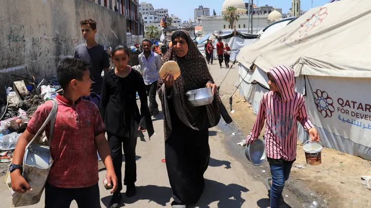 اليونيسف تحذر من خطر امتداد المجاعة إلى وسط قطاع غزة