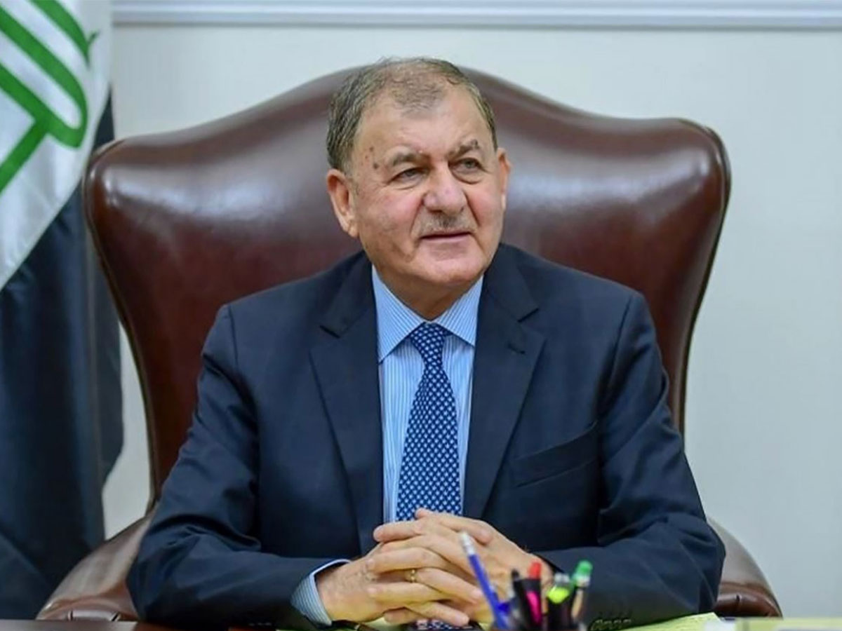 الرئيس العراقي: علاقاتنا مع الولايات المتحدة لا تختزل بوجود قواتها أو في الجانب العسكري فقط