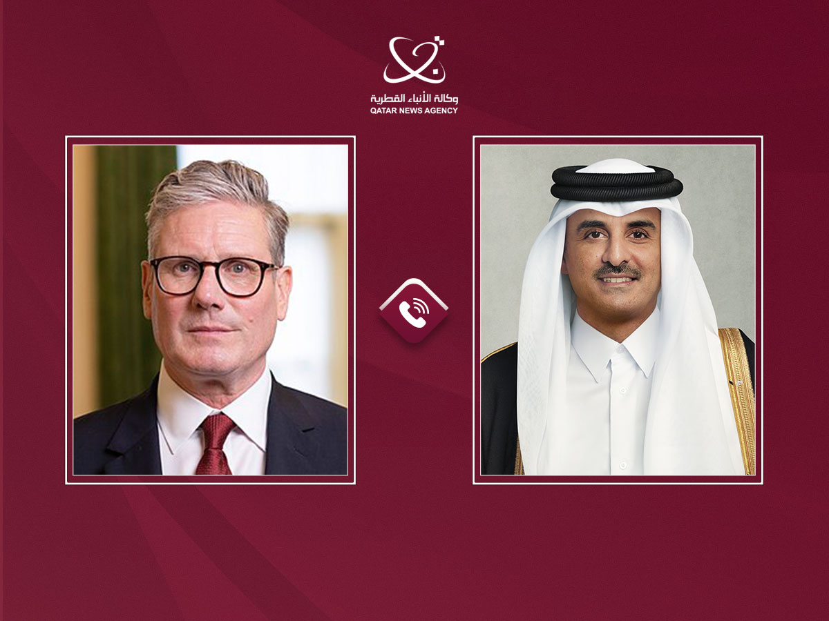 سمو الأمير يبحث هاتفيا مع رئيس الوزراء البريطاني عددا من المستجدات الإقليمية والدولية ذات الاهتمام المشترك