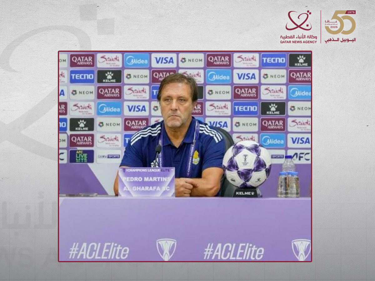 دوري أبطال آسيا للنخبة.. مدرب الغرافة يؤكد جاهزية فريقه لمواجهة الشارقة الإماراتي غدا