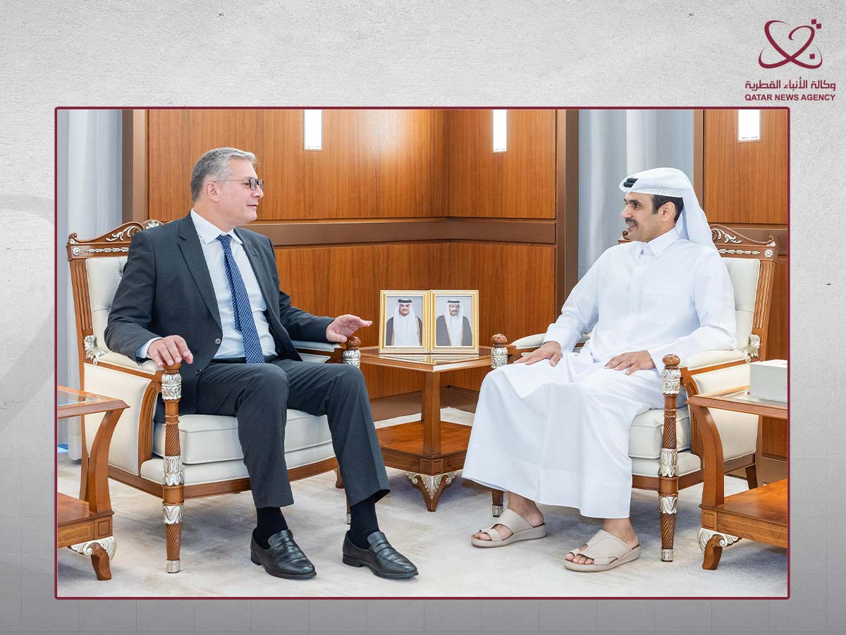 Minister of State for Energy Affairs Meets Egyptian Minister of Petroleum and Mineral Resources