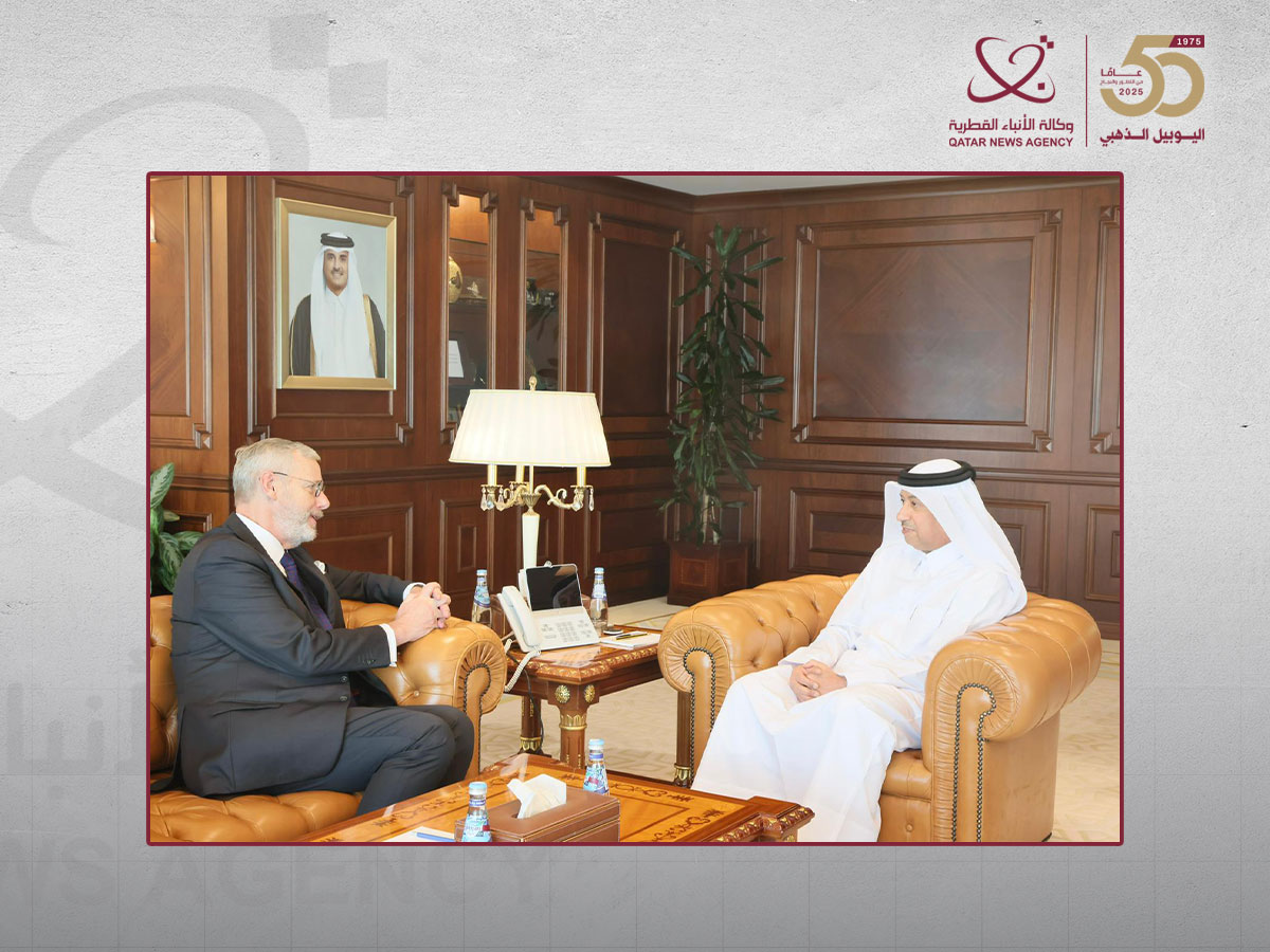 النائب العام يجتمع مع رئيس معهد سيراكوزا الدولي للعدالة الجنائية