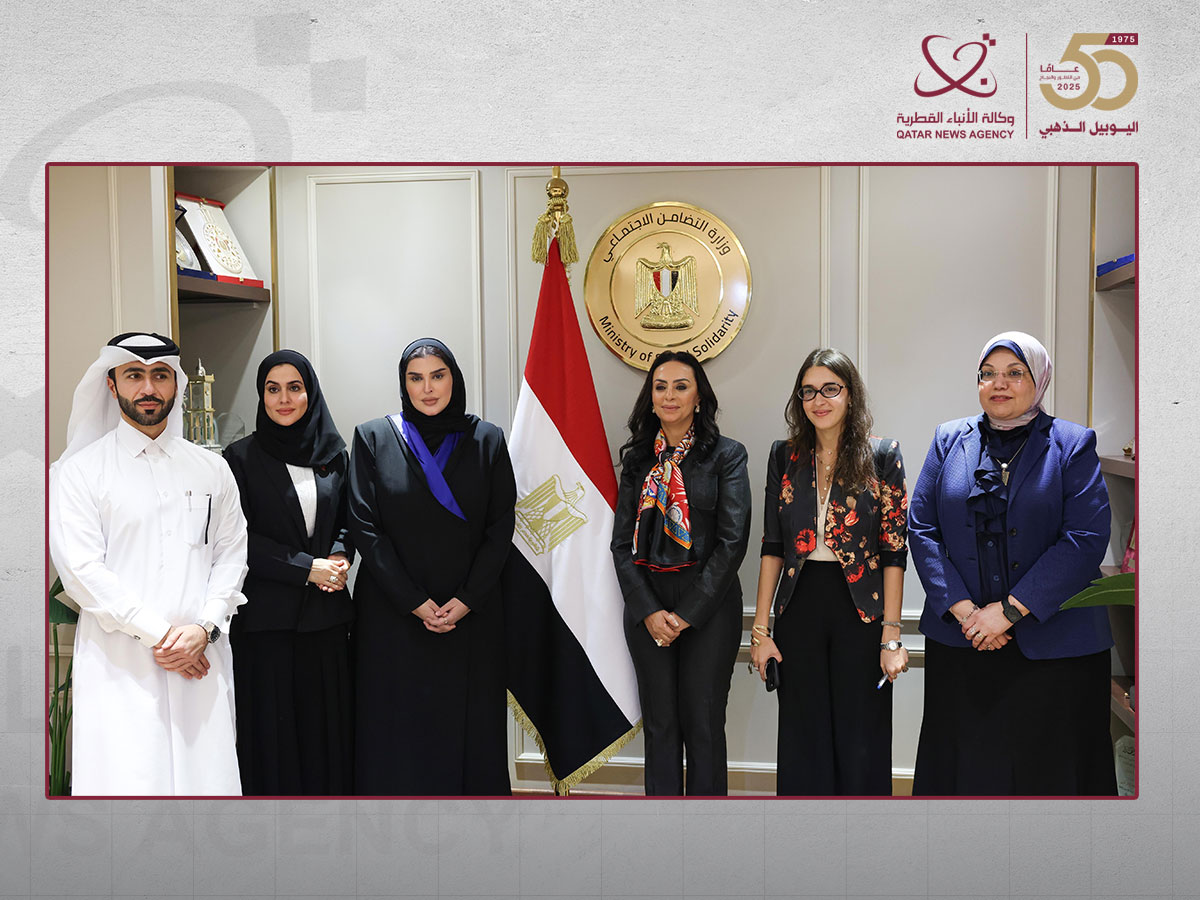 وزير الدولة للتعاون الدولي تجتمع مع وزيرة التضامن الاجتماعي المصرية