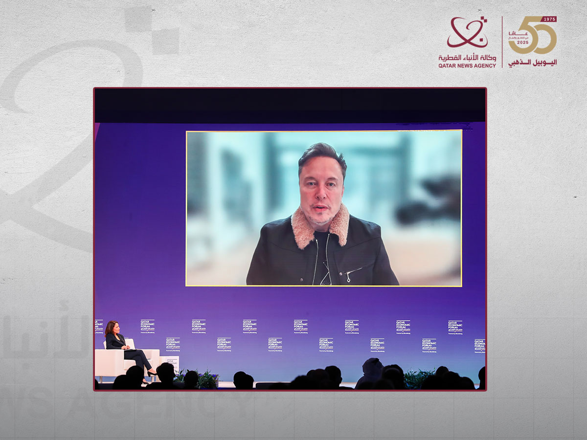 QEF 2025: Elon Musk Shares His Vision for AI, Electric Vehicles