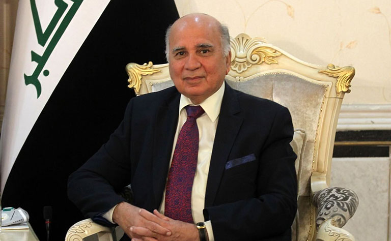 وزيرا الخارجية العراقي و السويسري يبحثان قضايا إقليمية ودولية