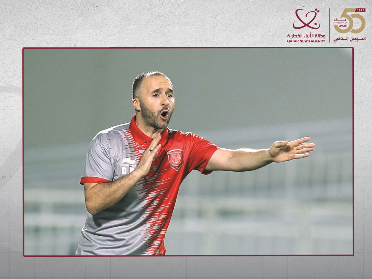 الدوري القطري.. الجزائري بلماضي أفضل مدرب وياسين براهيمي أفضل لاعب في شهر سبتمبر