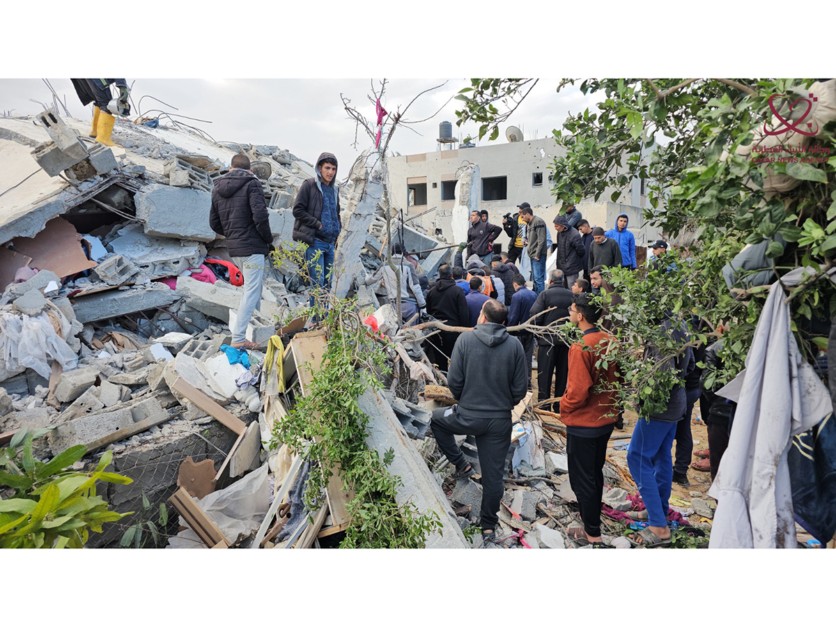 استشهاد ثلاثة فلسطينيين وإصابة آخرين جراء مواصلة قصف الاحتلال أنحاء متفرقة من قطاع غزة