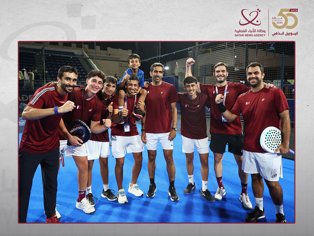 المنتخب القطري يتأهل لنهائي بطولة آسيا للبادل ويواجه نظيره الإماراتي غدا
