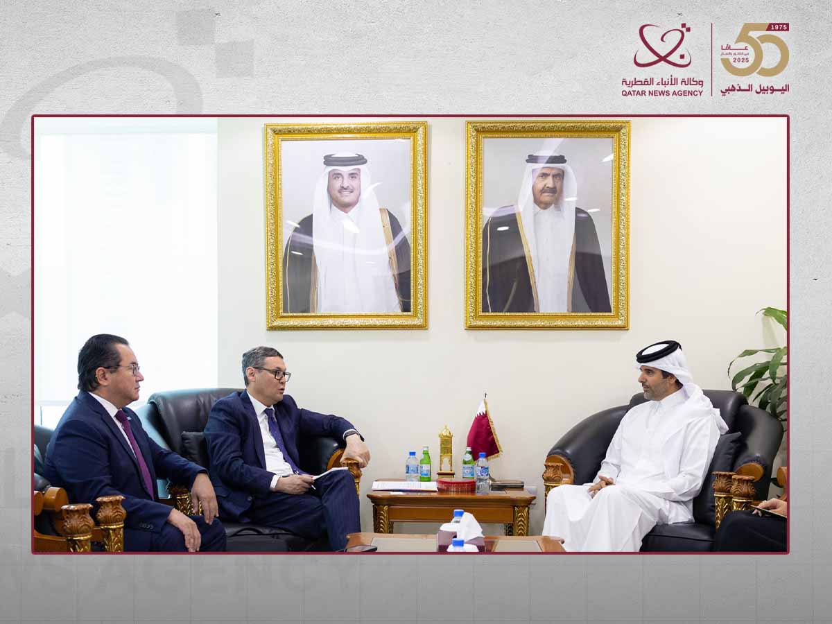 المبعوث الخاص لوزير الخارجية يجتمع مع الممثل الخاص لرئيس جمهورية كازاخستان لأفغانستان