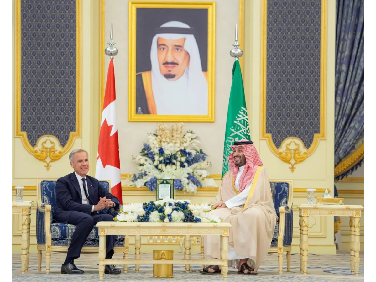 Saudi Crown Prince Mohammed bin Salman and Canadian PM Mark Carney discuss regional developments; sign multiple MoUs to deepen bilateral ties.