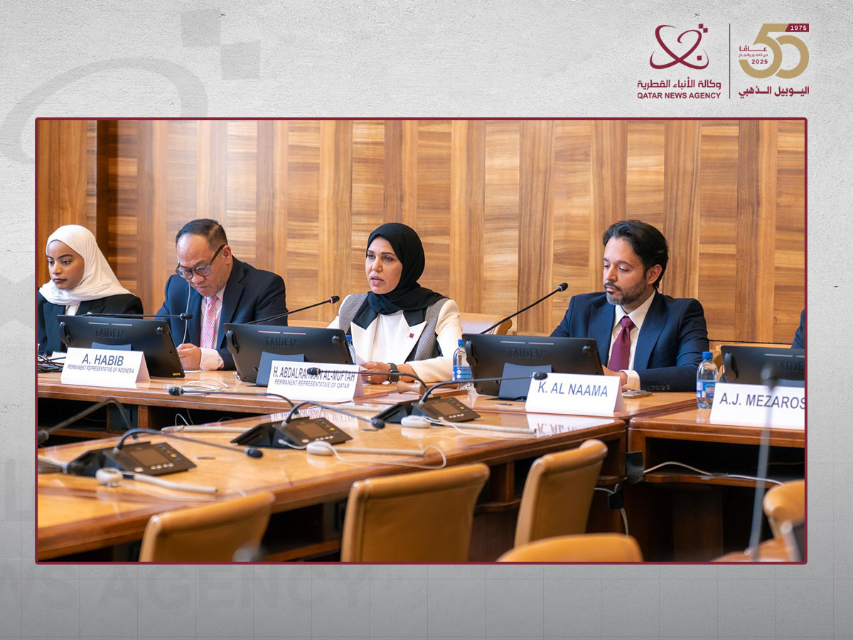 الوفد الدائم لدولة قطر بجنيف ينظم حدثا جانبيا بعنوان "الأسرة أولا: أساس التنمية الاجتماعية"