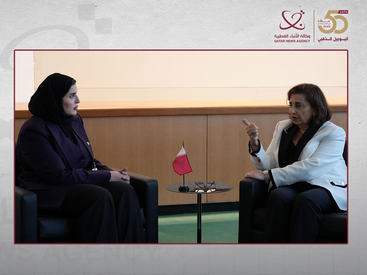 وزير الدولة للتعاون الدولي تجتمع مع المديرة التنفيذية لهيئة الأمم المتحدة للمرأة