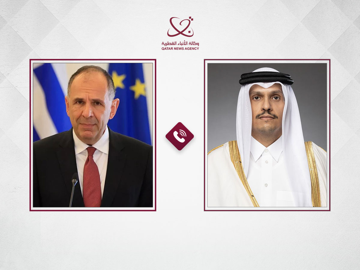 Prime Minister and Foreign Minister Get Call from Greece