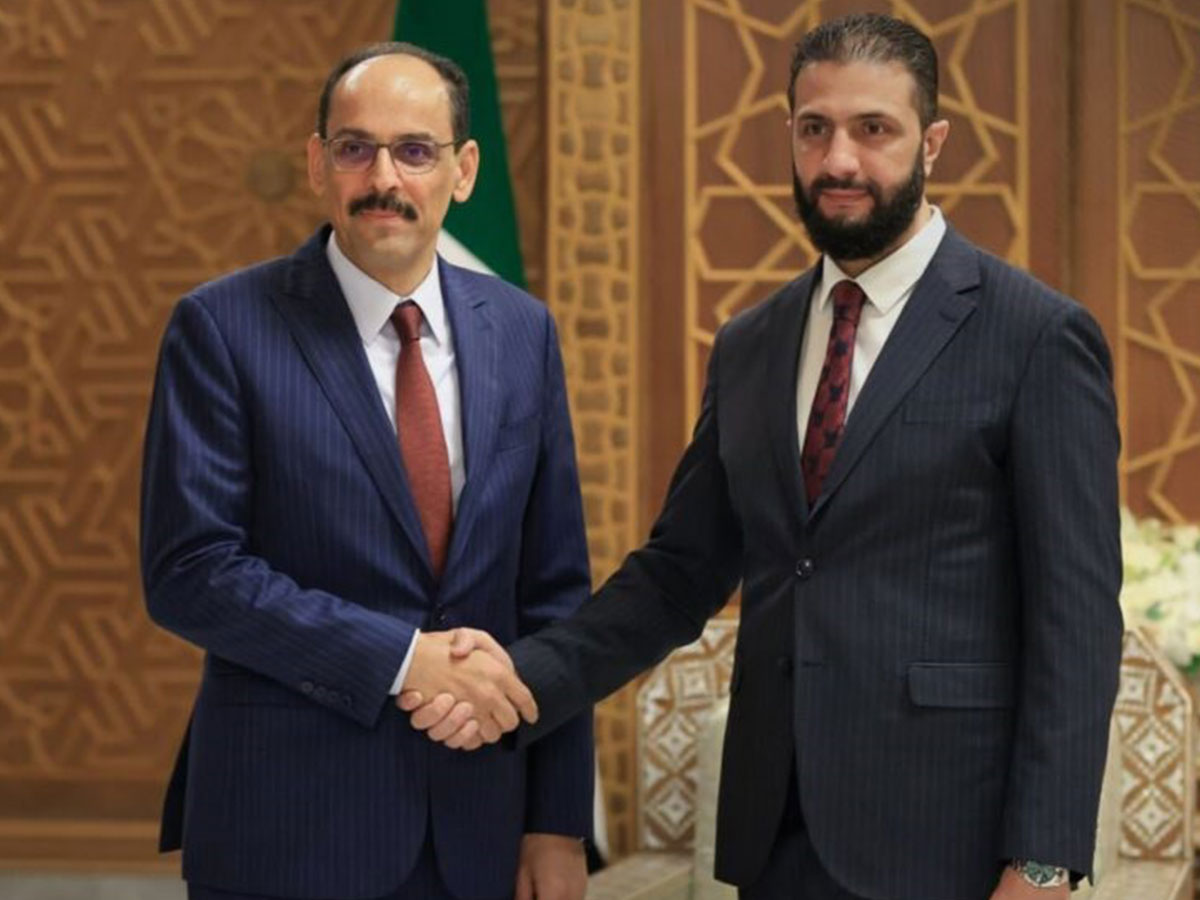 الرئيس السوري يبحث مع رئيس جهاز المخابرات التركي المستجدات الإقليمية
