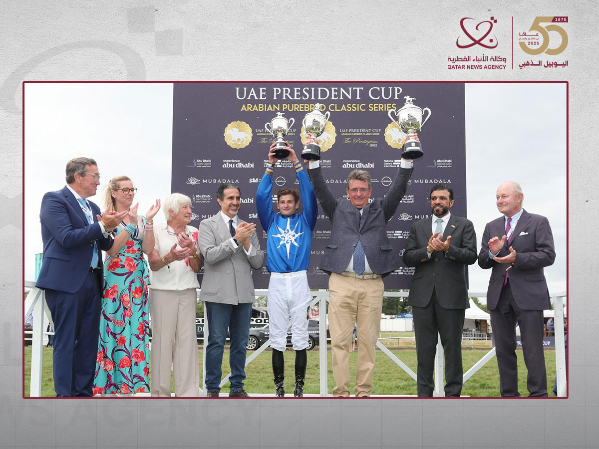 الجواد "الزير" يفوز بكأس رئيس الإمارات للخيل العربية الأصيلة في بلجيكا