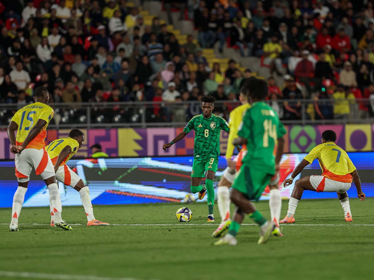 المنتخب السعودي يخسر أمام نظيره الكولومبي بهدف دون رد في منافسات بطولة كأس العالم للشباب 2025