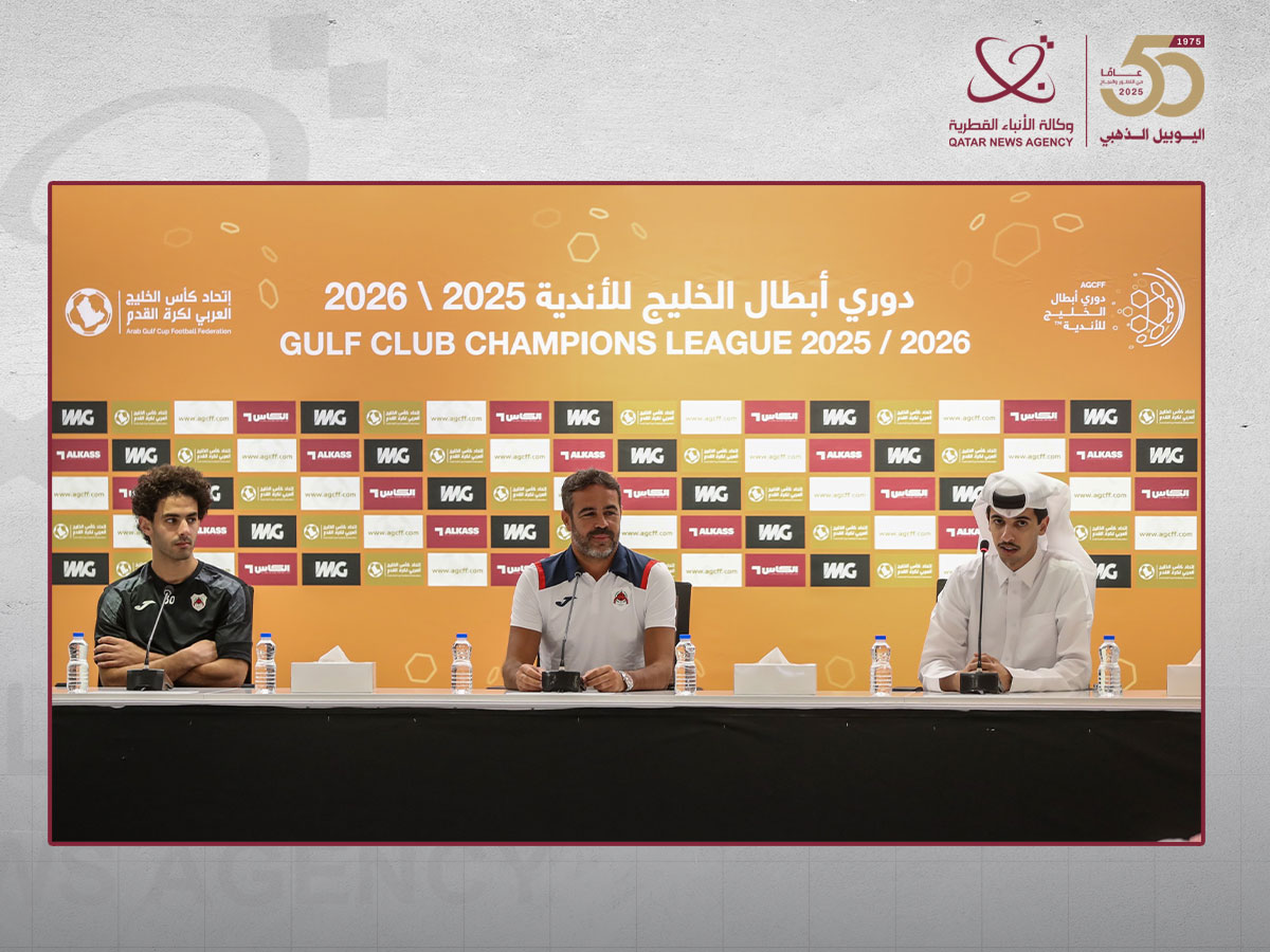 دوري أبطال الخليج للأندية.. مدرب الريان يطمح للفوز في لقاء الغد أمام تضامن حضرموت اليمني