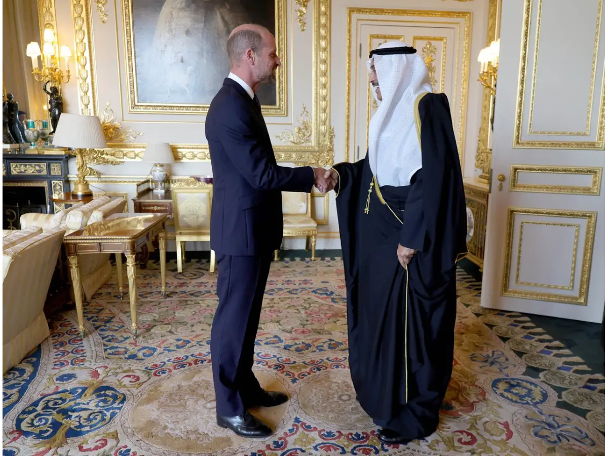 ولي العهد البريطاني يبحث مع نظيره الكويتي تعزيز العلاقات الثنائية بين البلدين