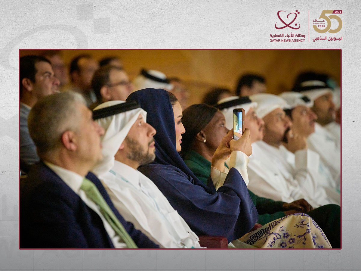 صاحبة السمو الشيخة موزا بنت ناصر تشهد افتتاح مؤتمر سدرة للطب حول نمذجة الأمراض وطرق علاجها
