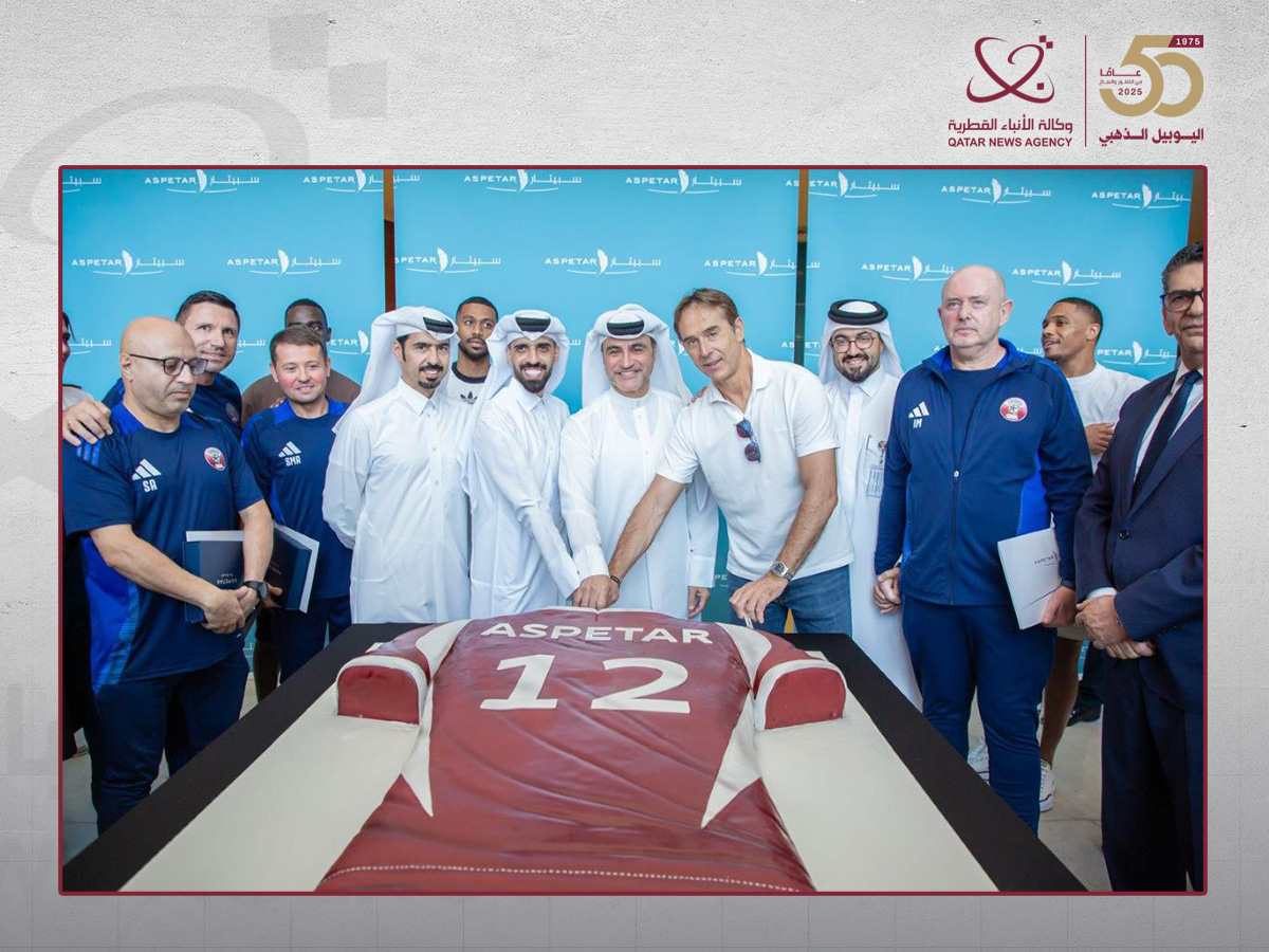 "سبيتار" يكرم الطاقم الطبي للمنتخب القطري بعد التأهل لكأس العالم