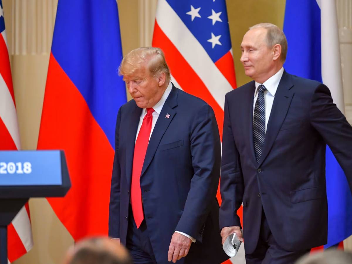 ترامب وبوتين في هلسنكي عام 2018 / أ ف ب