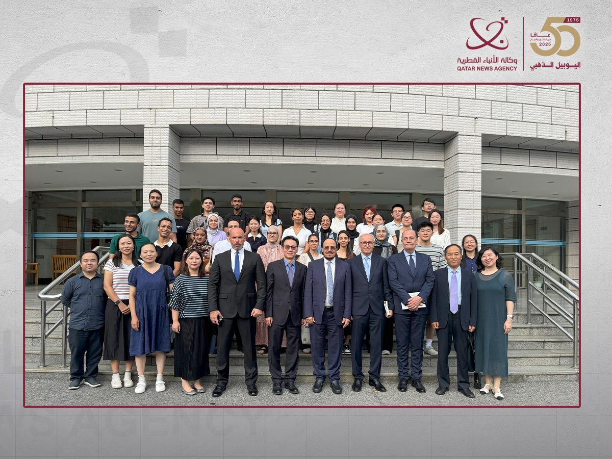 ضمن جولتها بالصين . جائزة الشيخ حمد للترجمة تشارك في مؤتمر بجامعة شنغهاي للدراسات الدولية