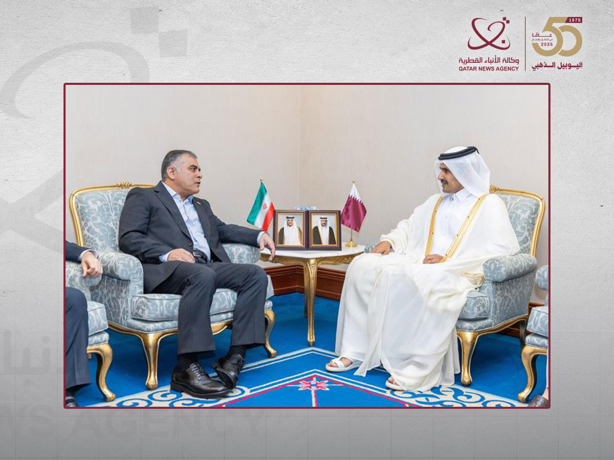 Minister of State for Energy Meets Iranian, Algerian, Libyan, and Mauritanian Counterparts