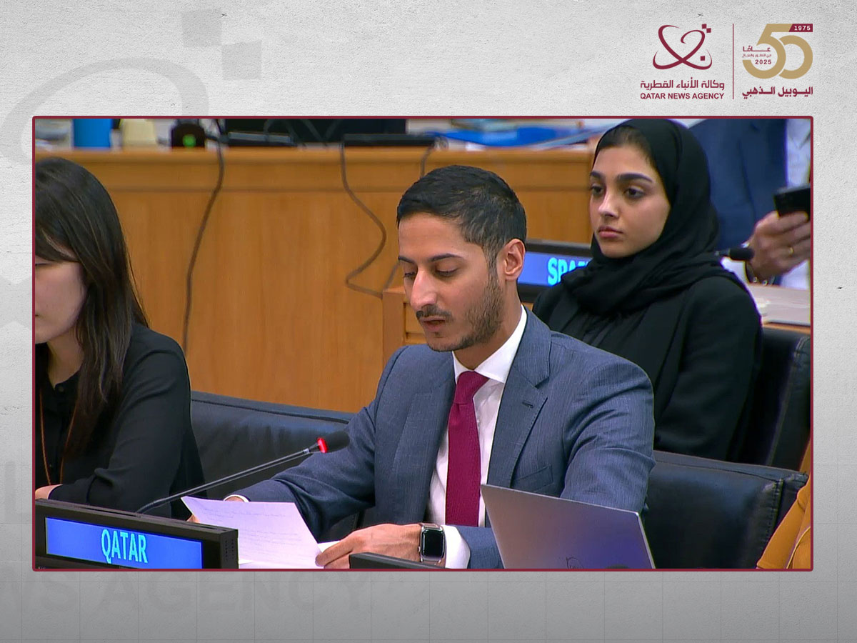 دولة قطر تؤكد حرصها على تعزيز شراكاتها الدولية في إطار التعاون الدولي والعمل متعدد الأطراف