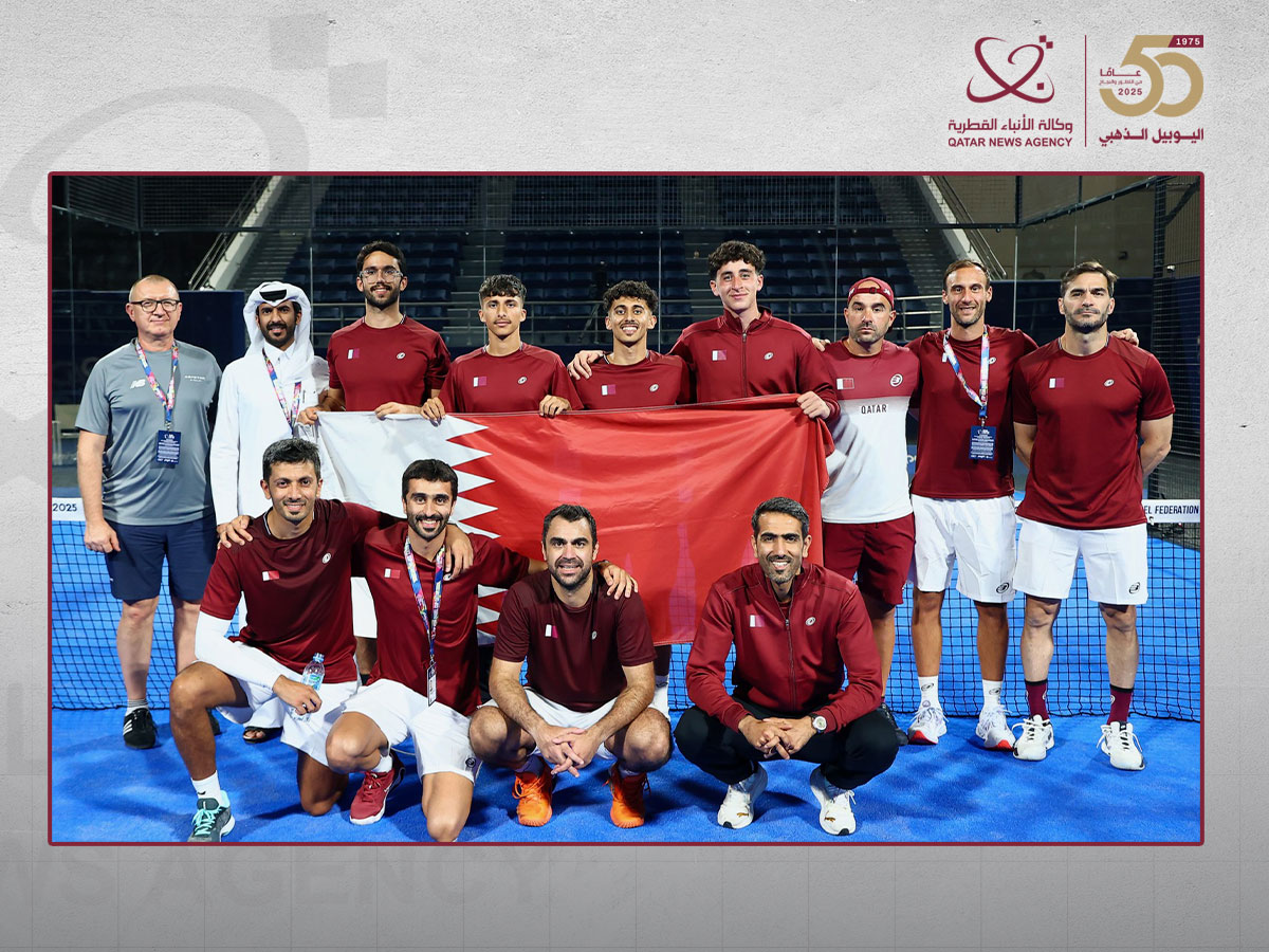 المنتخب القطري يفوز على نظيره الكويتي في بداية مشواره ببطولة آسيا للبادل