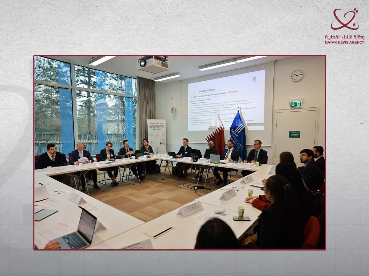 Qatar's Office to WTO Holds Panel, Workshop on Intellectual Property Dispute Settlement