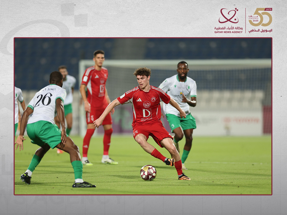 كأس QSL لكرة القدم.. فوز معيذر والبدع والدحيل وتعادل العربي والوعب في الجولة الثانية