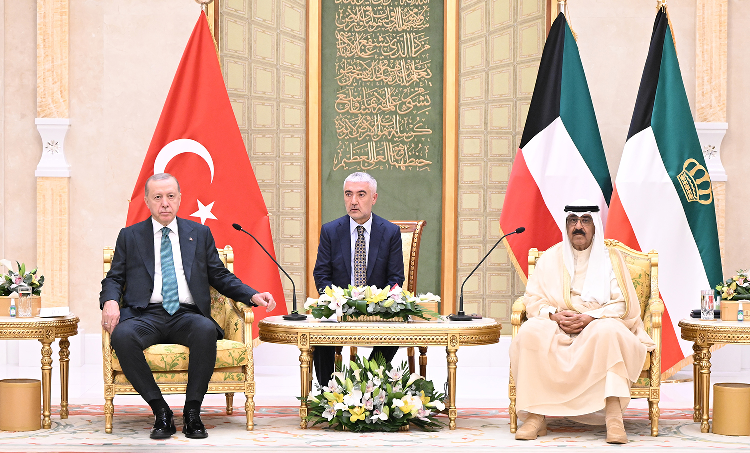 أمير الكويت والرئيس التركي يبحثان العلاقات والمستجدات الإقليمية والدولية