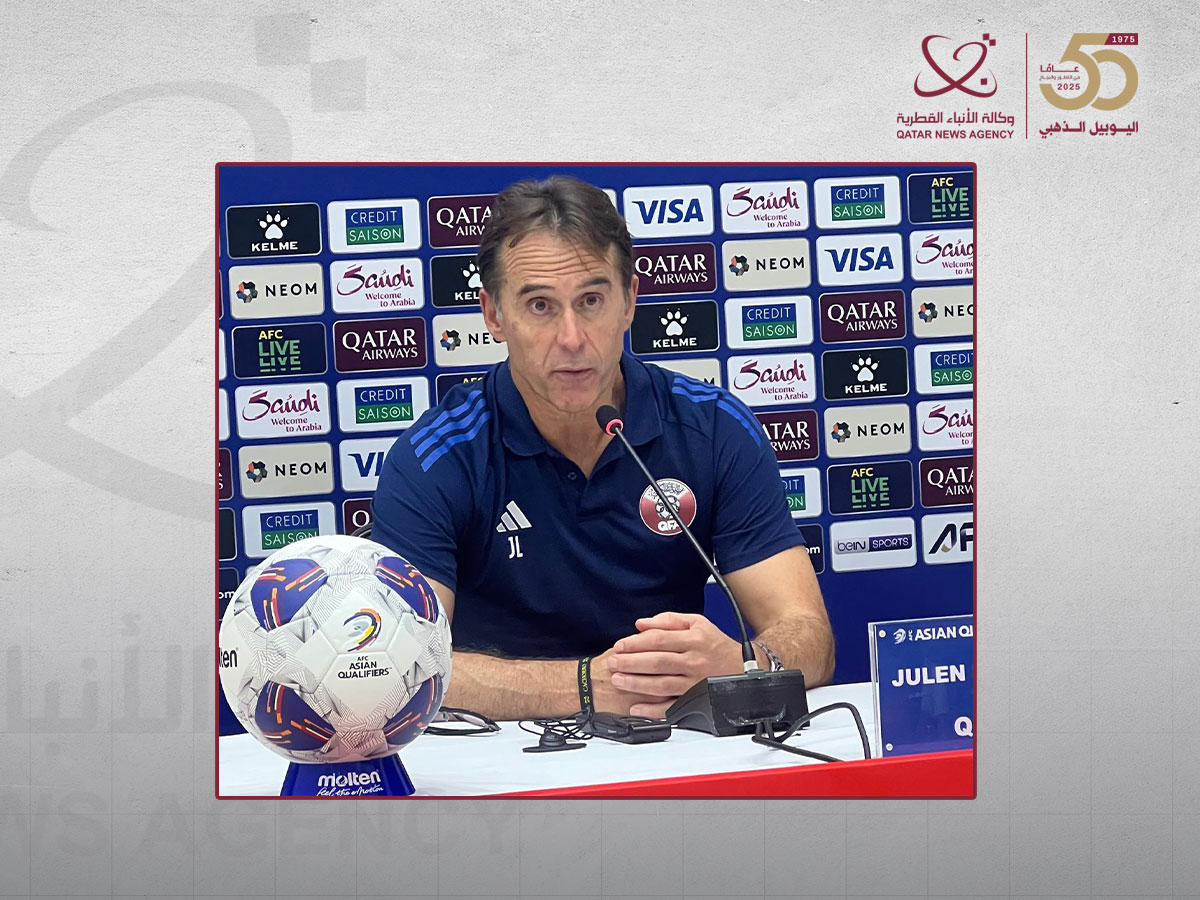 تصفيات مونديال 2026.. مدرب المنتخب القطري: لعبنا بشكل جيد أمام عمان وكنا نستحق الفوز