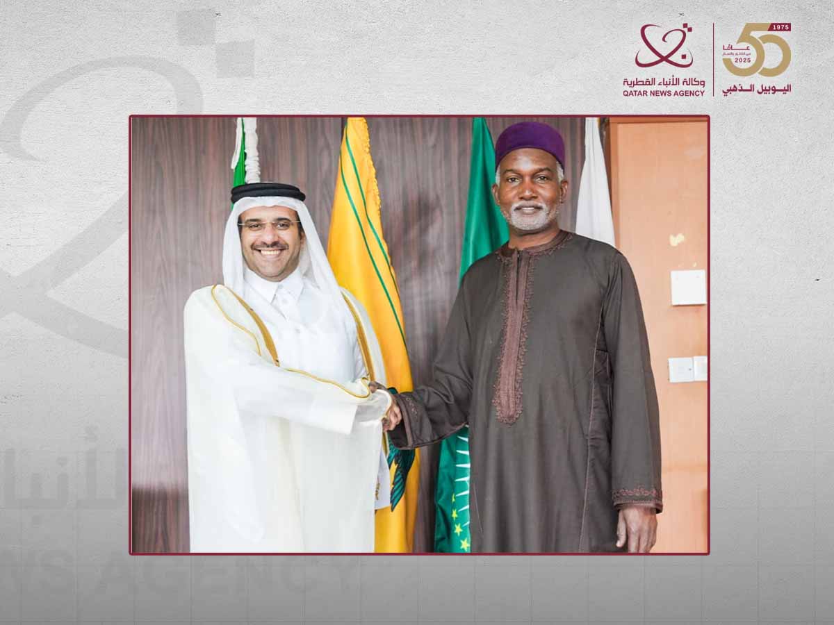 وزير الشؤون الخارجية النيجيري يجتمع مع سفير دولة قطر