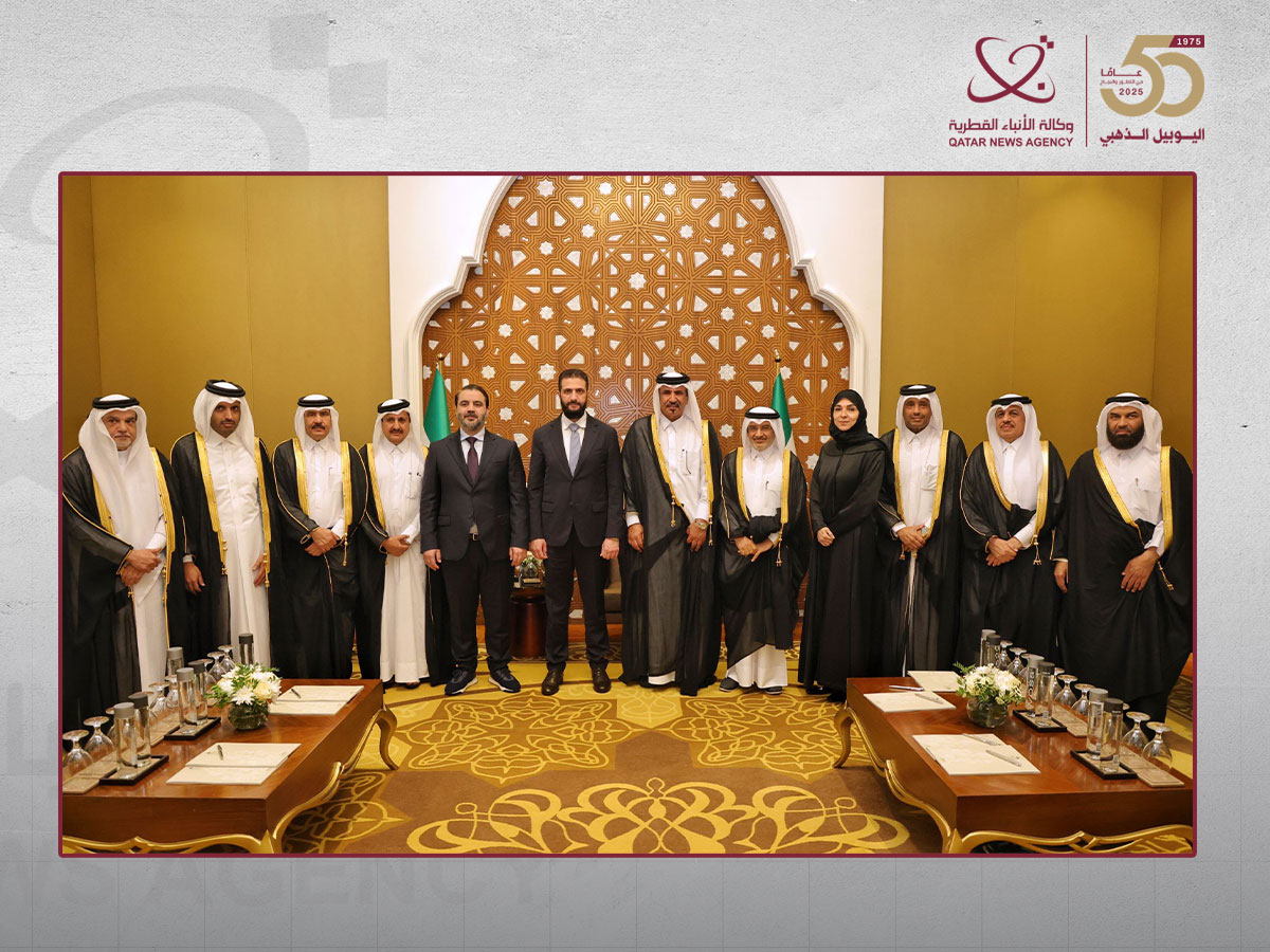 Syrian President Calls on Qatari Businessmen to Invest in Syria