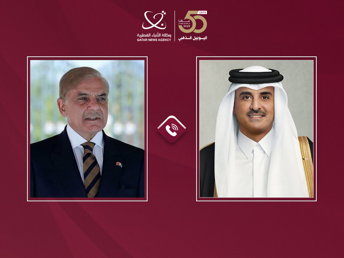 سمو الأمير يتلقى اتصالا هاتفيا من رئيس وزراء باكستان