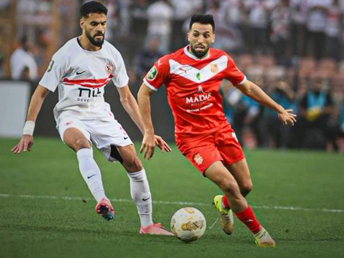 من المباراة. (وكالات)