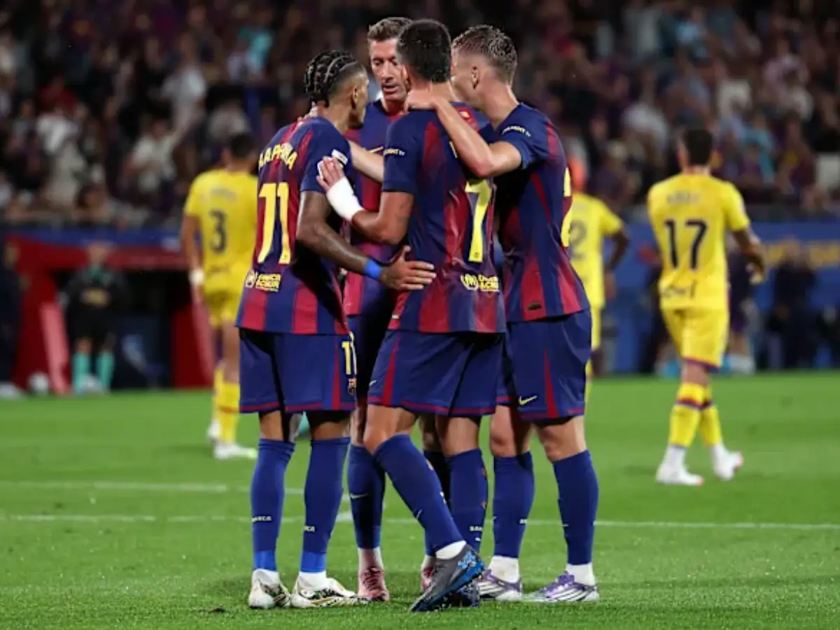 الدوري الإسباني.. برشلونة يفوز على خيتافي بثلاثية ويستعيد المركز الثاني
