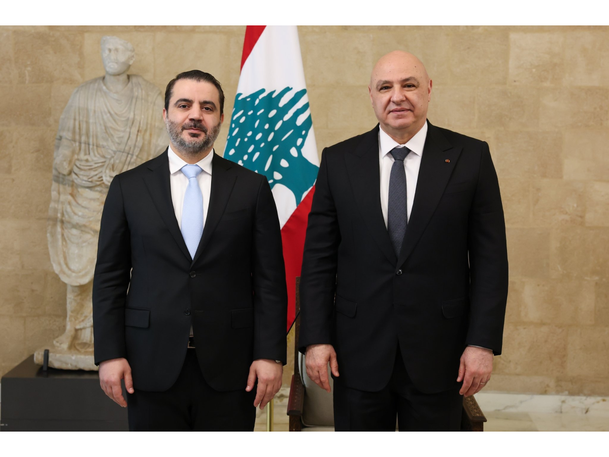 الرئيس اللبناني يبحث مع وزير خارجية سوريا تعزيز العلاقات بين البلدين