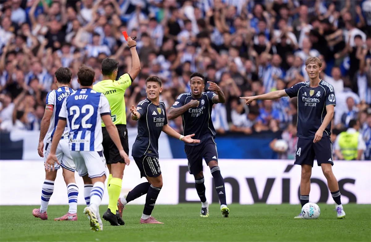 الدوري الإسباني.. ريال مدريد يعزز موقعه في الصدارة بفوزه على ريال سوسيداد