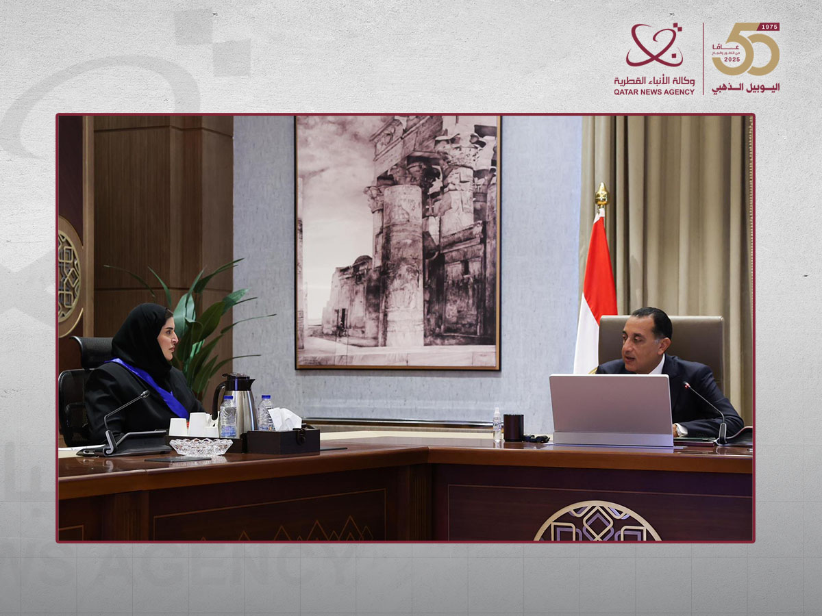 رئيس الوزراء المصري يجتمع مع وزير الدولة للتعاون الدولي