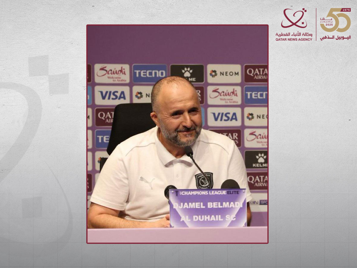 دوري أبطال آسيا للنخبة .. مدرب الدحيل : واثقون من قدرتنا على الظهور القوي غدا أمام الهلال السعودي