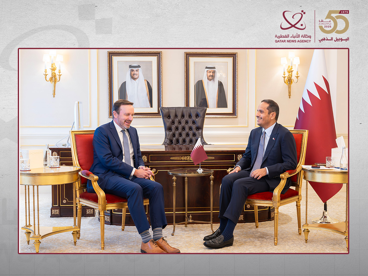 رئيس مجلس الوزراء وزير الخارجية يجتمع مع عضو بمجلس الشيوخ الأمريكي
