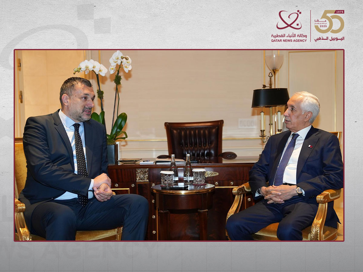 وزير الدولة للشؤون الخارجية يجتمع مع وزير خارجية البوسنة والهرسك
