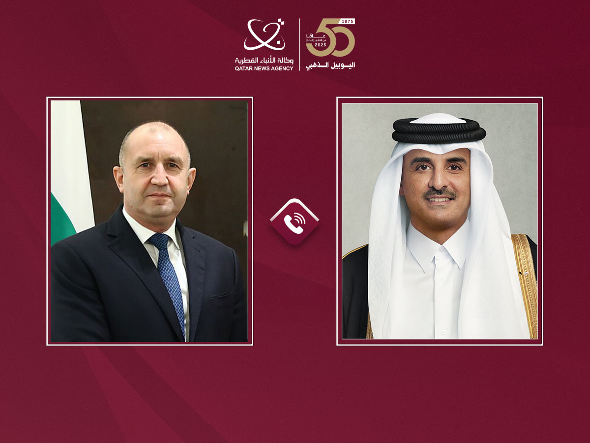 سمو الأمير يتلقى اتصالا هاتفيا من رئيس بلغاريا
