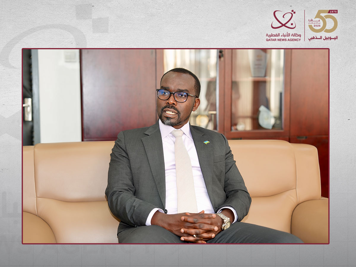 Rwandan Minister of Trade and Industry to QNA: HH the Amir's Visit Underscores Strong Ties, Marks a Key Step in Boosting Cooperation