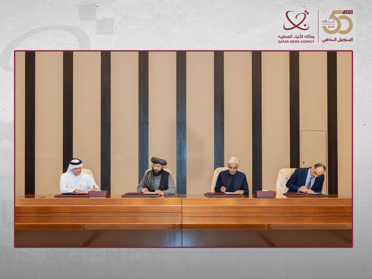 باكستان وأفغانستان تتفقان خلال جولة مفاوضات بالدوحة على وقف فوري لإطلاق النار