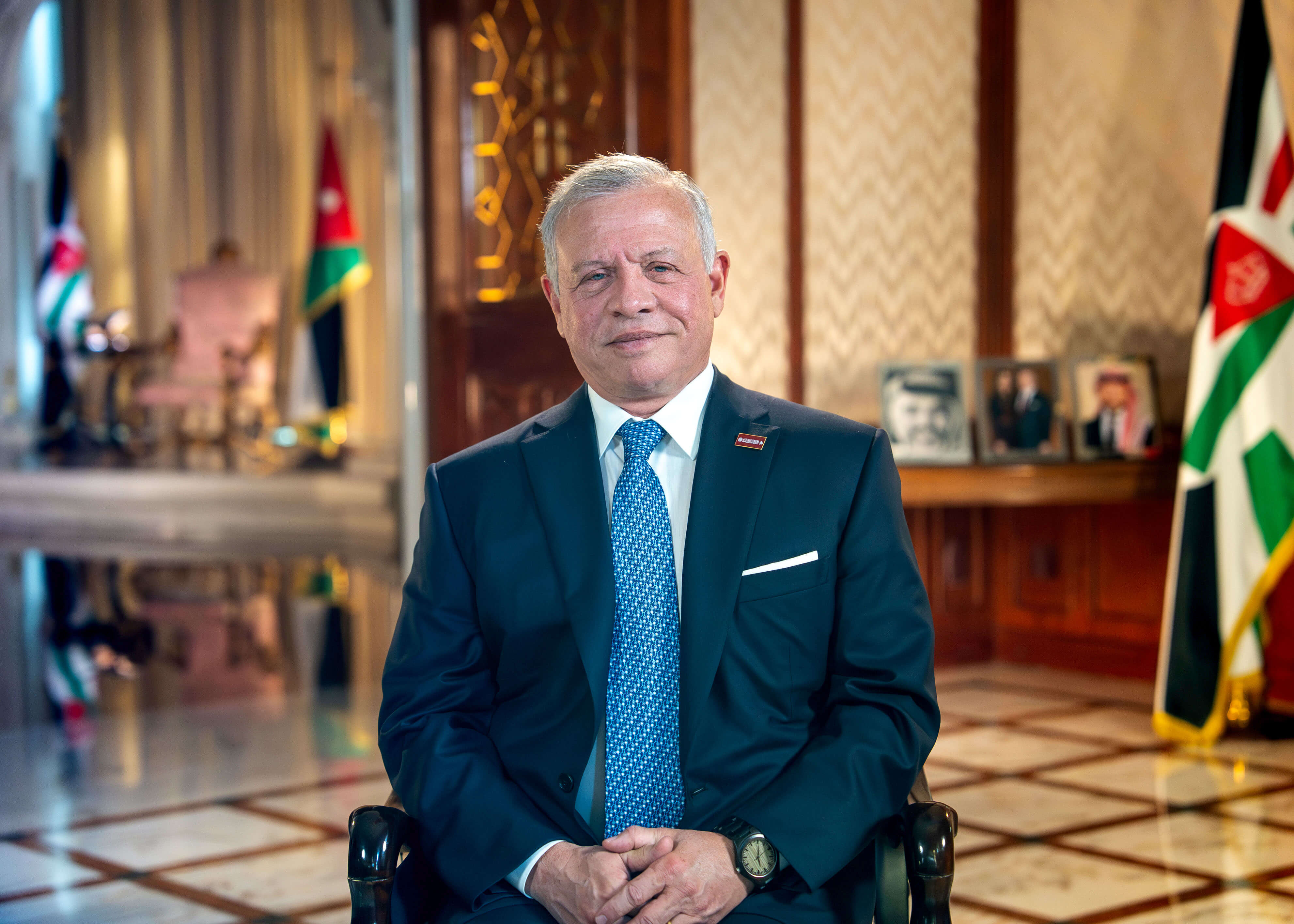العاهل الأردني يؤكد ضرورة تكثيف الجهود الدولية للاستجابة الإنسانية في غزة