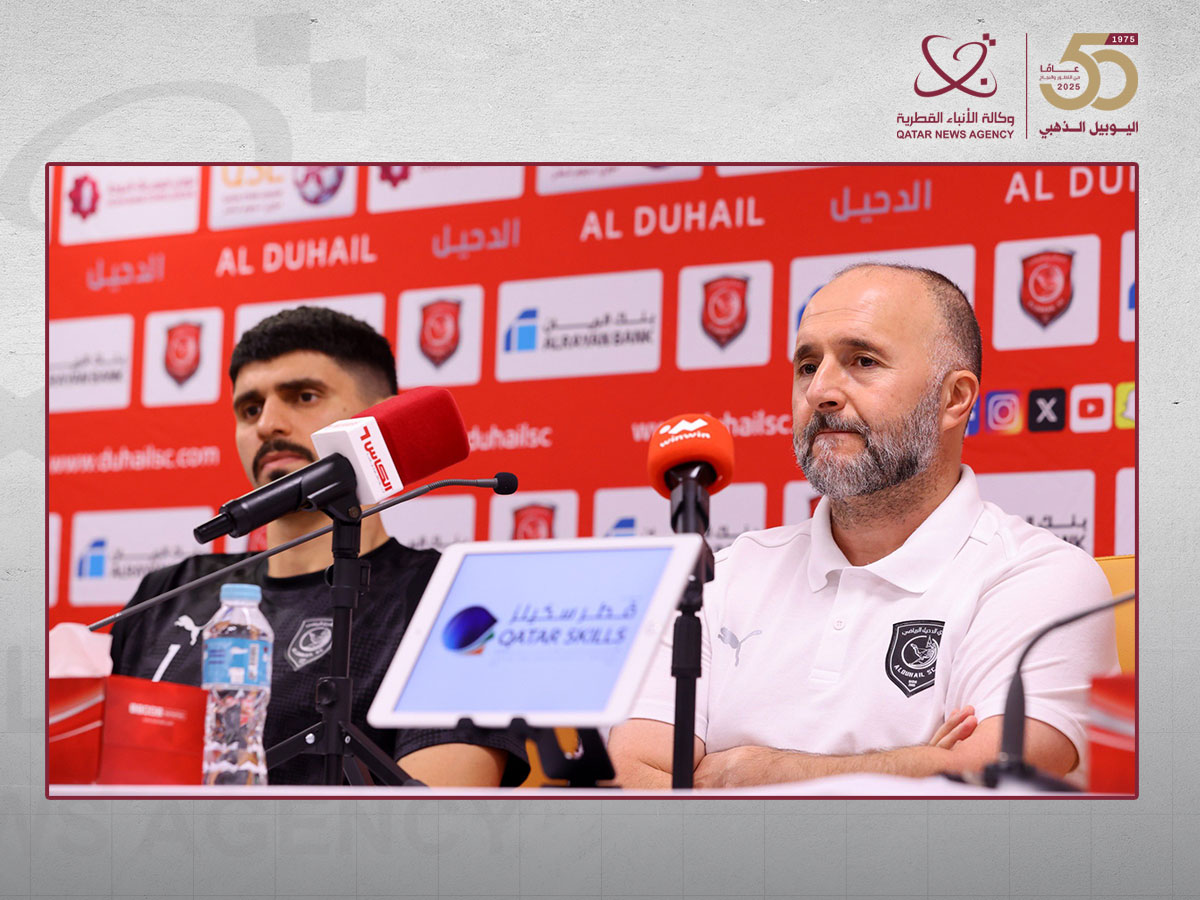 الدوري القطري.. مدرب الدحيل يؤكد ضرورة الانتصار ومدرب أم صلال واثق بلاعبيه
